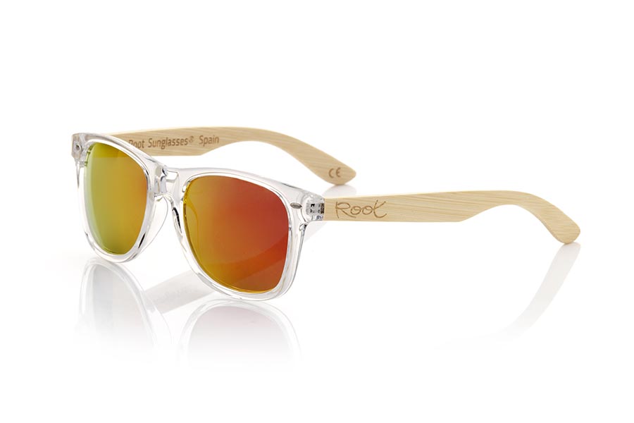 Wood eyewear of Bamboo modelo CANDY TR Wholesale & Retail | Root Sunglasses® 